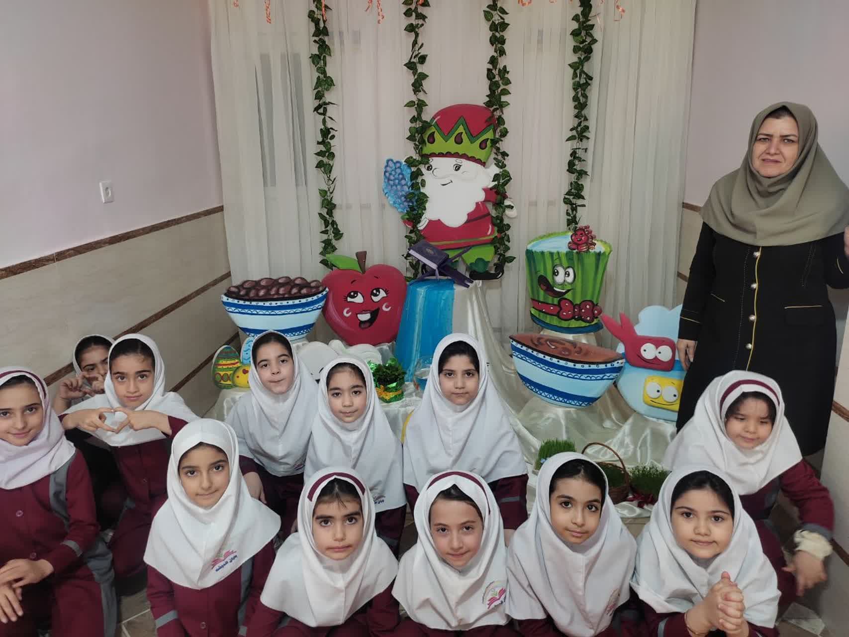 جشن نوروز  دبستان و پیش دبستانی هوشمند باران اندیشه